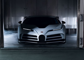 La Bugatti Centodieci soumise à des températures négatives de moins 20° C