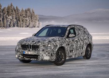 Le SAV BMW iX1 électrique achève ses tests dynamiques hivernaux