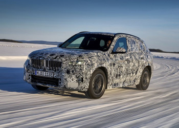 Le SAV BMW iX1 électrique achève ses tests dynamiques hivernaux