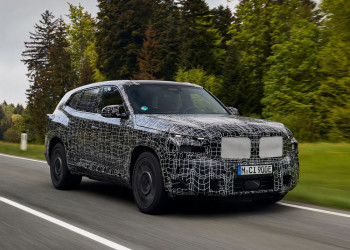 La BMW XM en phase d'essais dynamiques