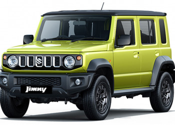 Le Suzuki Jimny 5 portes est long de 3,985 mètres