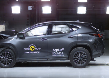 Le Lexus NX obtient cinq étoiles aux crash-tests Euro NCAP