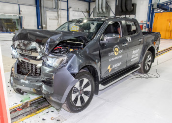 Le pick-up Isuzu D Max Crew Cab obtient cinq étoiles aux crash-tests Euro NCAP 2022