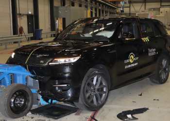 Le SUV de luxe Land Rover Range Rover Sport obtient cinq étoiles aux crash-tests Euro NCAP 2022