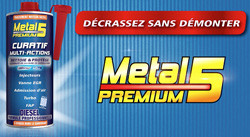 METAL 5 Premium - Nettoyant FAP + Turbo Diesel - 1L - Metal5