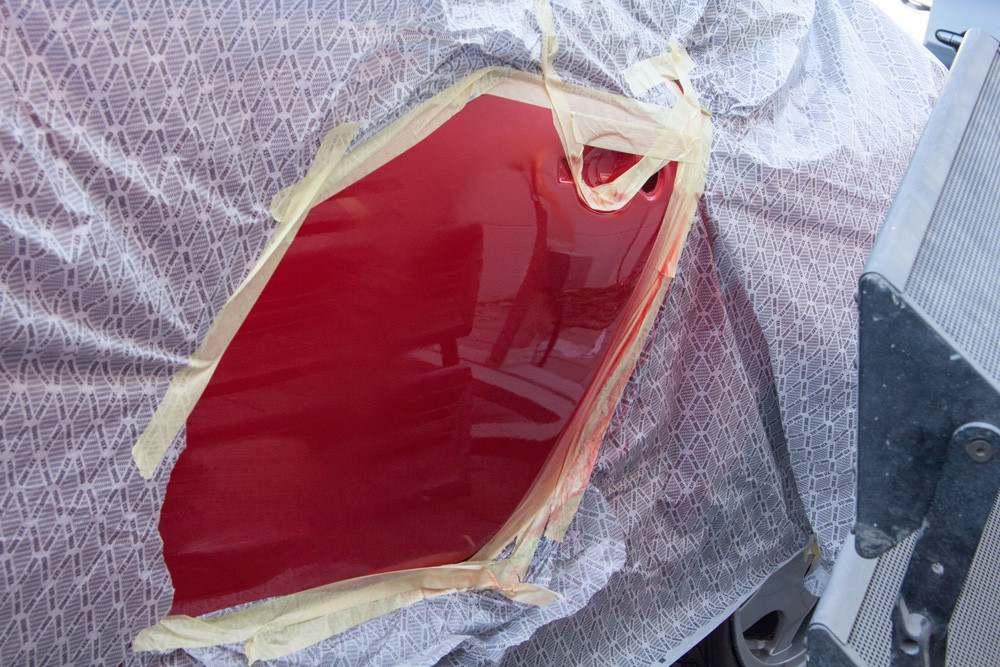 La réparation d'un accroc de peinture de voiture nécessite une expertise professionnelle
