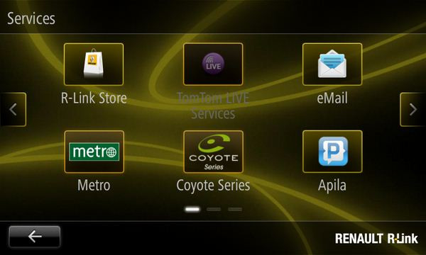 Support tablette Nextbase - Renault