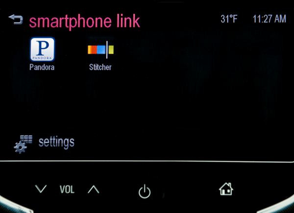 Le nouveau système d’info-divertissement Chevrolet MyLink intègre les smartphones