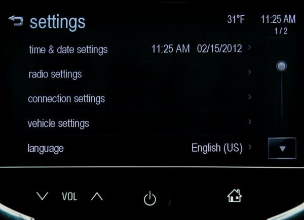 Le nouveau système d’info-divertissement Chevrolet MyLink intègre les smartphones