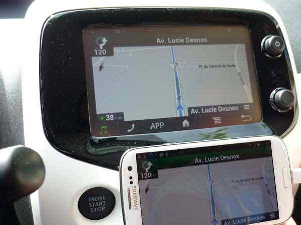 Le système MirrorLink intègre le smartphone à la voiture