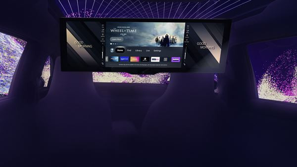 Le BMW Theatre Screen fait entrer l'expérience cinématographique dans le véhicule