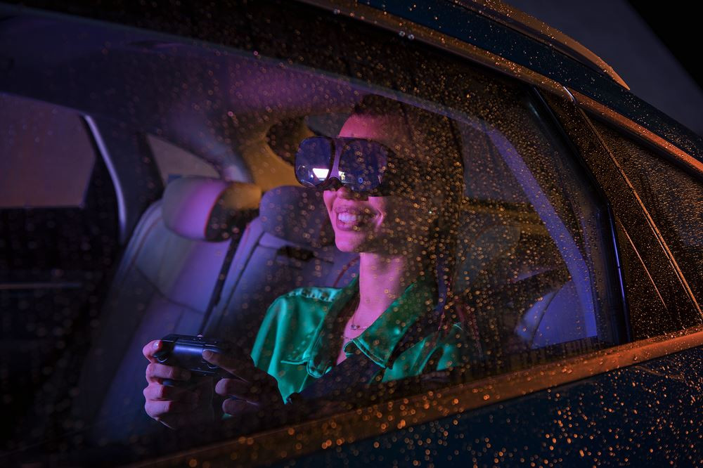 Le divertissement en réalité virtuelle embarque à bord des voitures