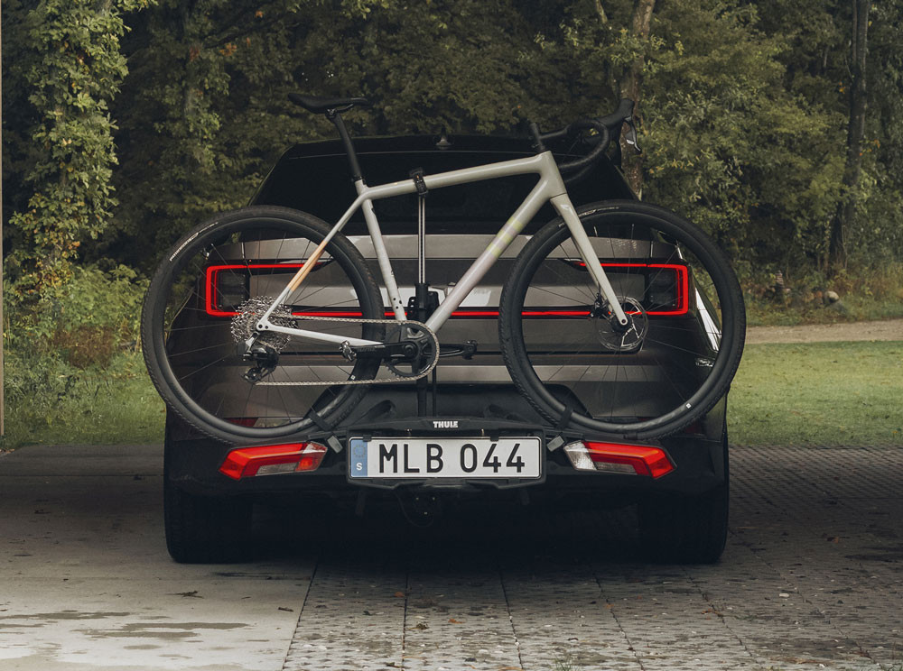 Le porte-vélos Thule Epos s'adapte à tous les types de vélos