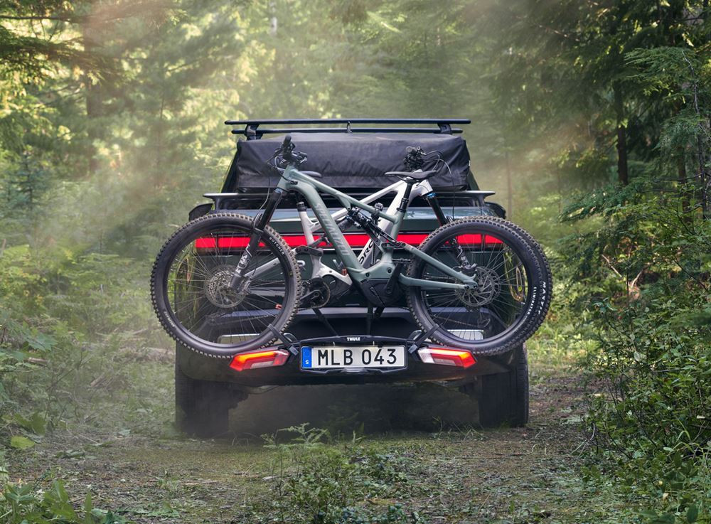 Le porte-vélos Thule Epos s'adapte à tous les types de vélos