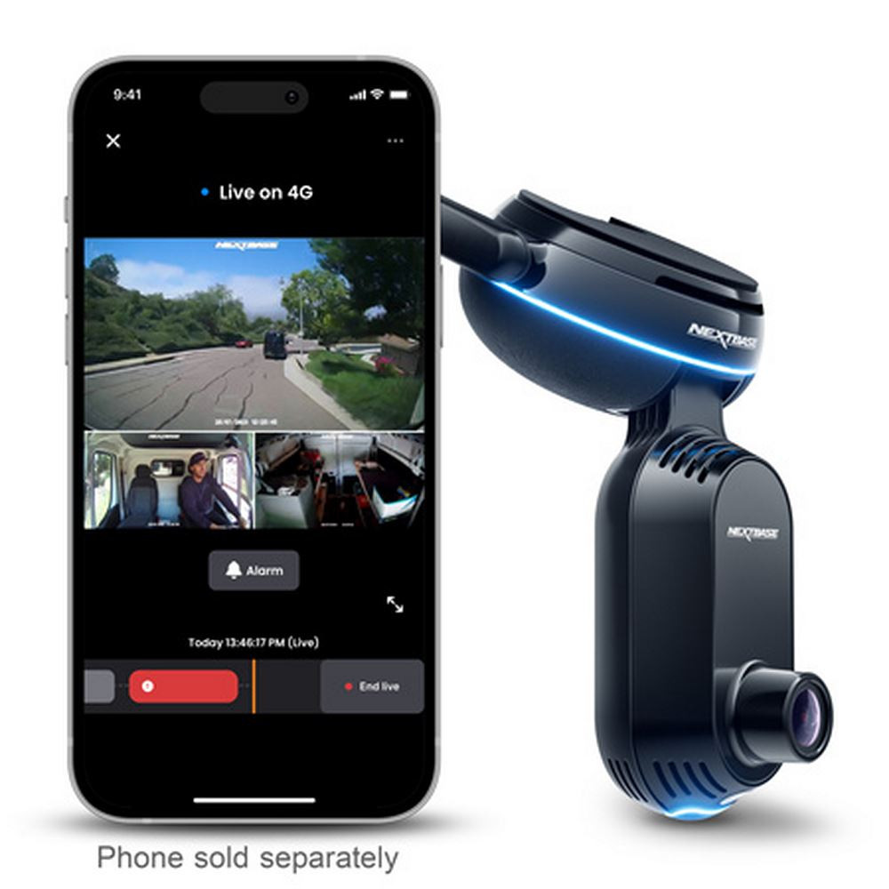 La dashcam intelligente Nextbase iQ est alimentée par l'IA et connectée à l'IoT 4G
