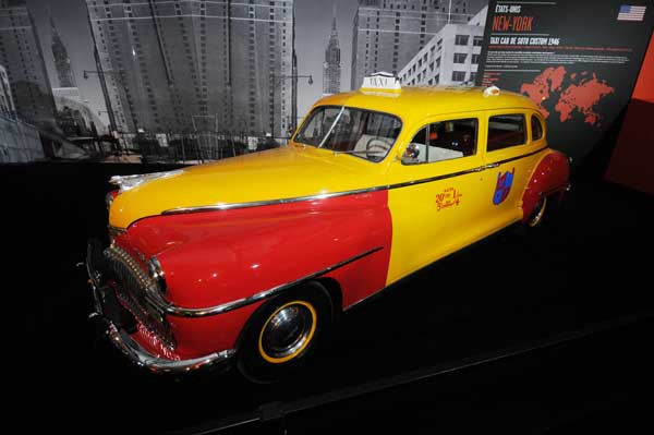 Retrouvez en images « Les Taxis du Monde » du Mondial de l’Automobile de Paris