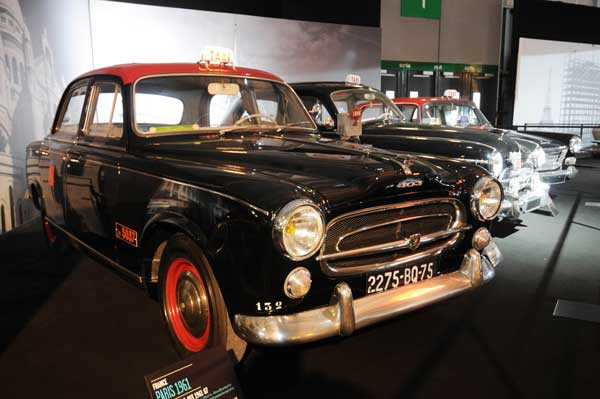 Retrouvez en images « Les Taxis du Monde » du Mondial de l’Automobile de Paris