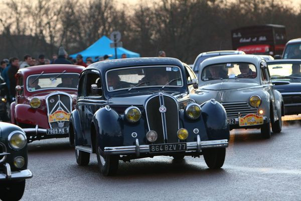 La 9ème édition de la Traversée de Paris est organisée le 4 janvier 2009