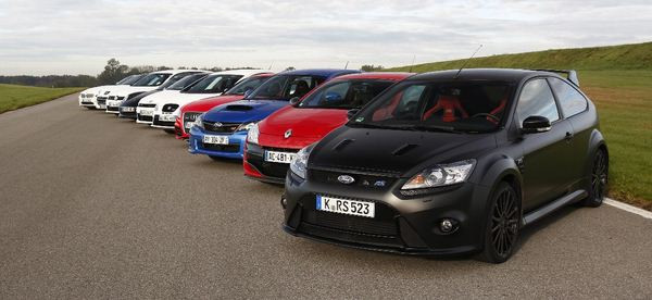 La Ford Focus RS500 élue « Sportive de l’année 2010 » par le magazine Echappement