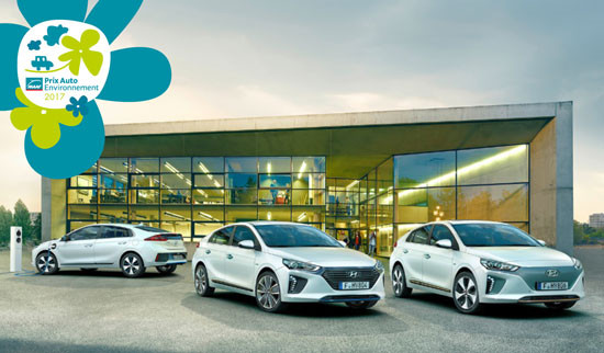 Le « Grand Prix Auto Environnement 2017 » de la MAAF à la Hyundai iOniq