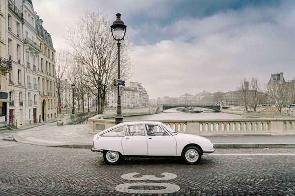 La Citroën GS à la forme aérodynamique surprenante fête ses cinquante ans
