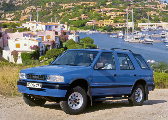 Le 4x4 de loisirs Opel Frontera est entré sur le marché il y a trente ans