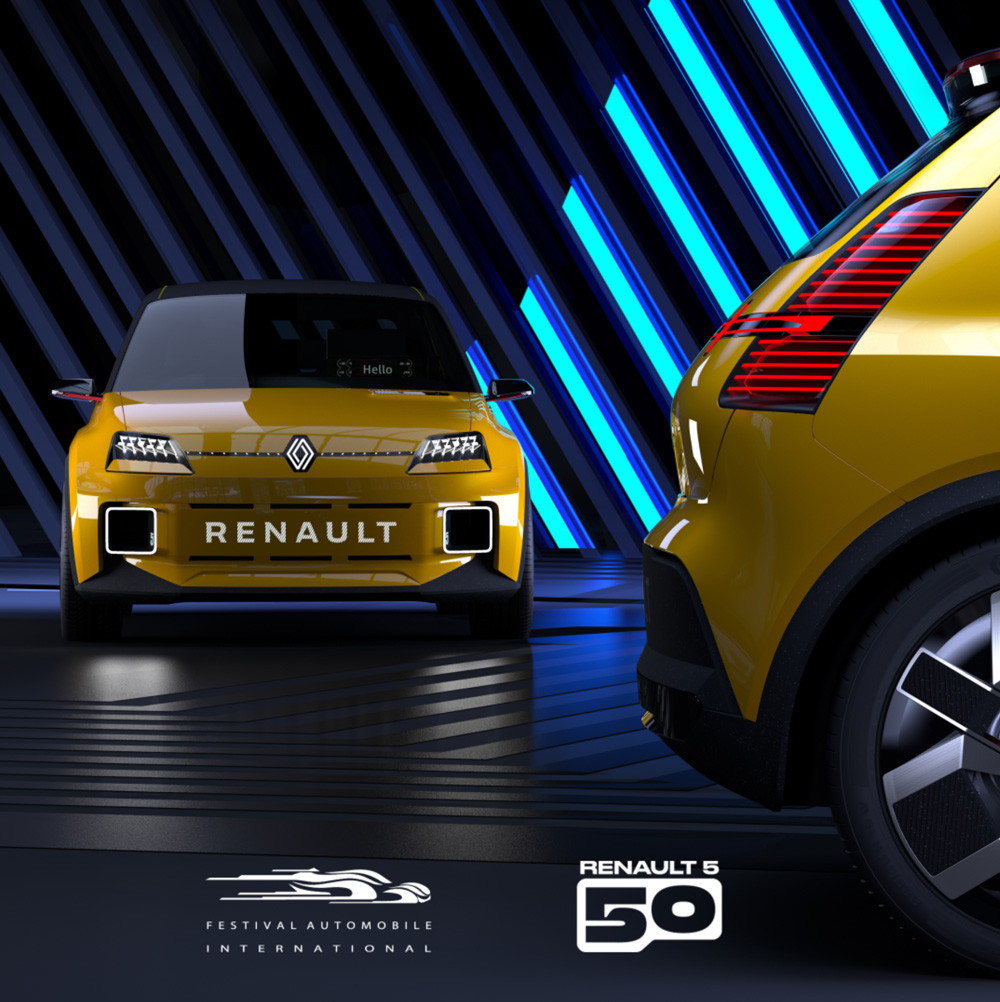 Le concept Renault 5 prototype élu ''Plus Beau Concept Car de l’Année''
