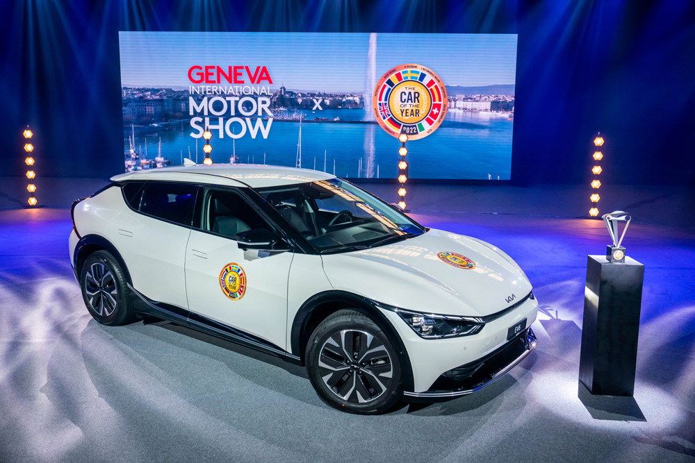 La Kia EV6 élue « Car of the Year » 2022