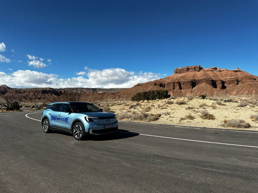 Le Ford Explorer électrique accomplit un tour du monde record de 30 000 km à travers 6 continents
