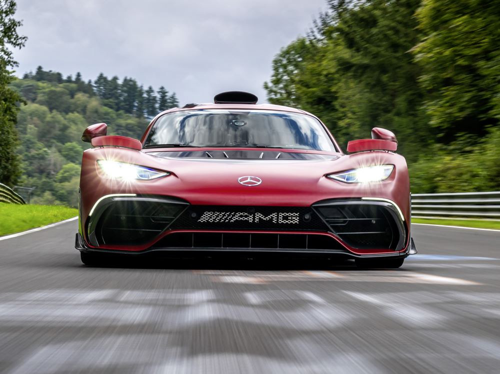 L'hypercar Mercedes-AMG One bat son propre record du tour sur le Nürburgring-Nordschleife