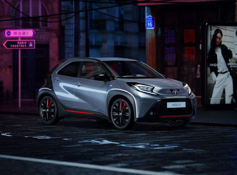 La mini-citadine Toyota Aygo fête son vingtième anniversaire
