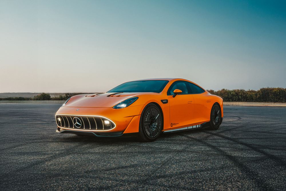 Le concept électrique AMG GT XX fait le tour du monde en huit jours