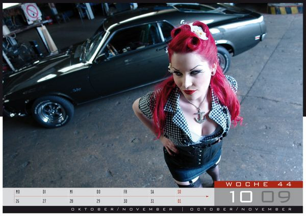 Le calendrier 2009 du photographe Carlos Kella