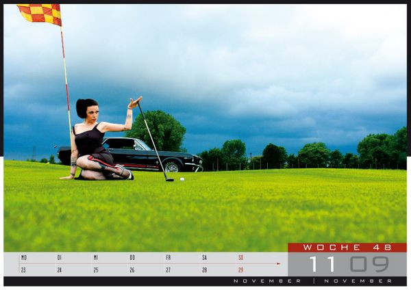 Le calendrier 2009 du photographe Carlos Kella