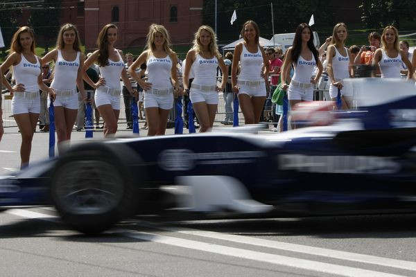 Une course-spectacle de Formule 1 autour du Kremlin !