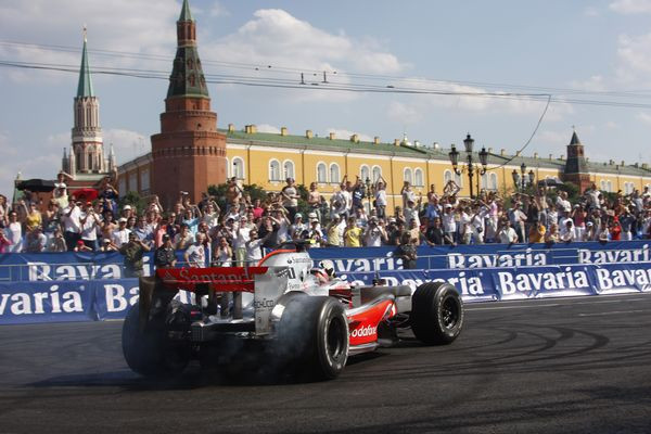 Une course-spectacle de Formule 1 autour du Kremlin !