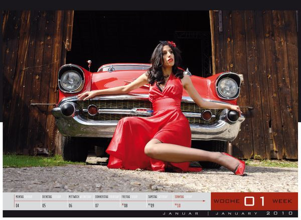 Le calendrier 2010 du photographe Carlos Kellá