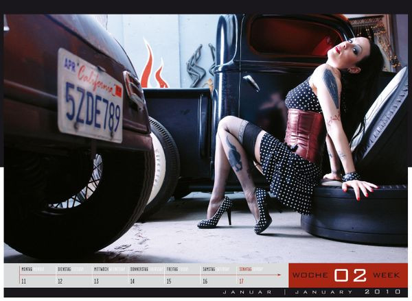 Le calendrier 2010 du photographe Carlos Kellá