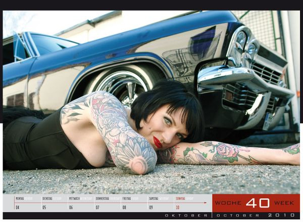 Le calendrier 2010 du photographe Carlos Kellá