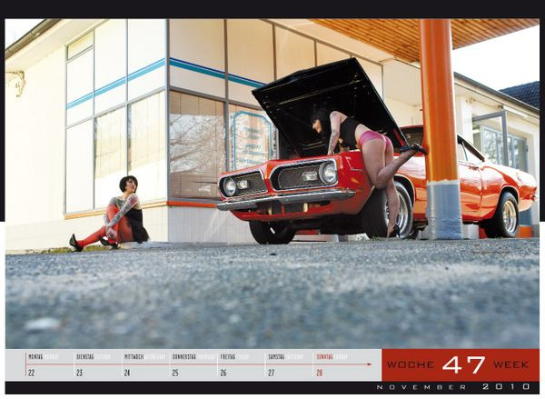 Le calendrier 2010 du photographe Carlos Kellá