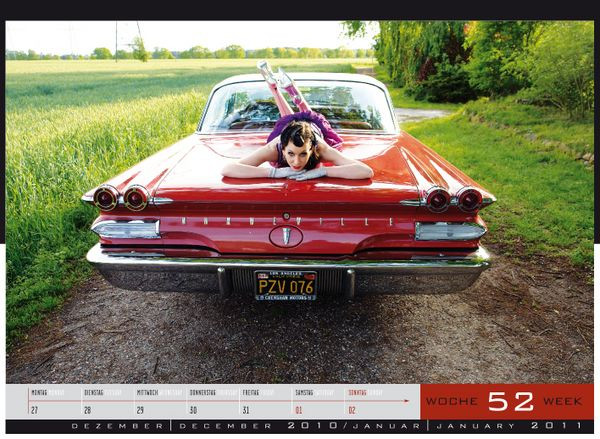 Le calendrier 2010 du photographe Carlos Kellá