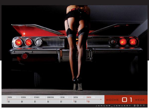 Le calendrier 2011 du photographe Carlos Kellá