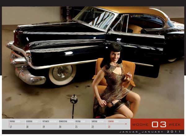 Le calendrier 2011 du photographe Carlos Kellá