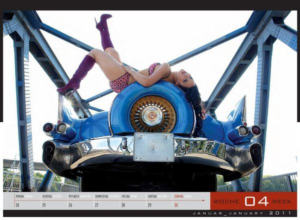 Le calendrier 2011 du photographe Carlos Kellá