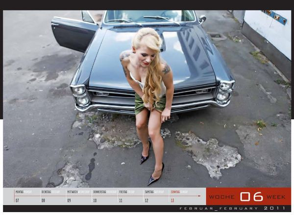 Le calendrier 2011 du photographe Carlos Kellá