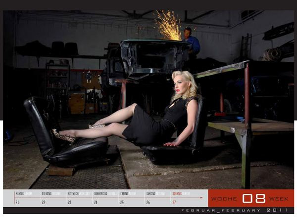 Le calendrier 2011 du photographe Carlos Kellá