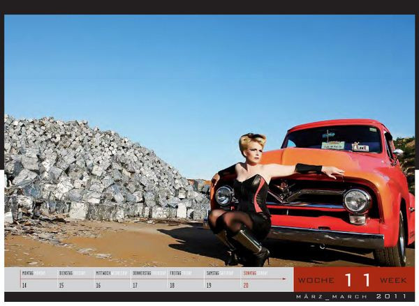 Le calendrier 2011 du photographe Carlos Kellá