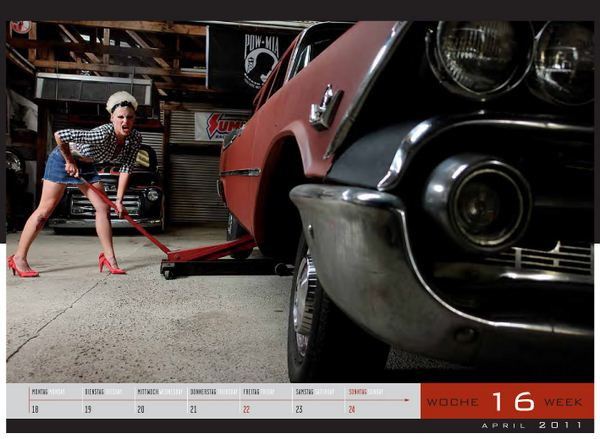 Le calendrier 2011 du photographe Carlos Kellá