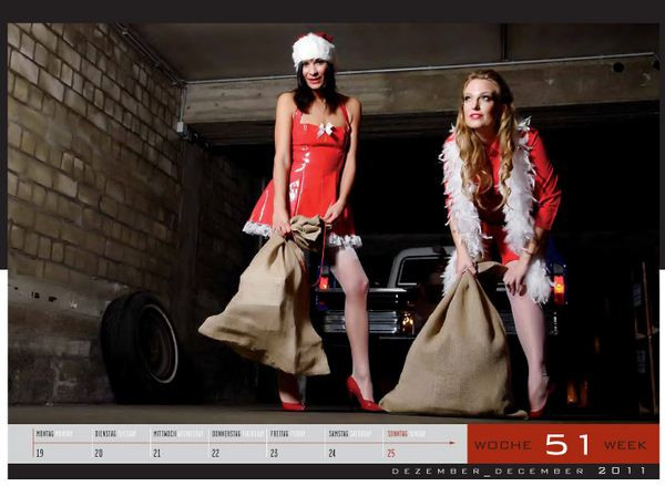 Le calendrier 2011 du photographe Carlos Kellá
