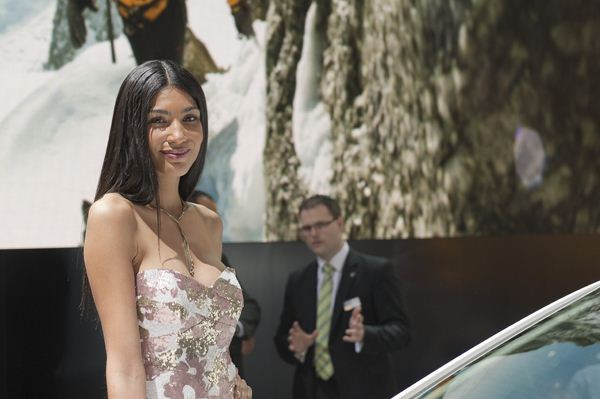 Le 81ème salon de l'automobile de Genève au travers de ses hôtesses